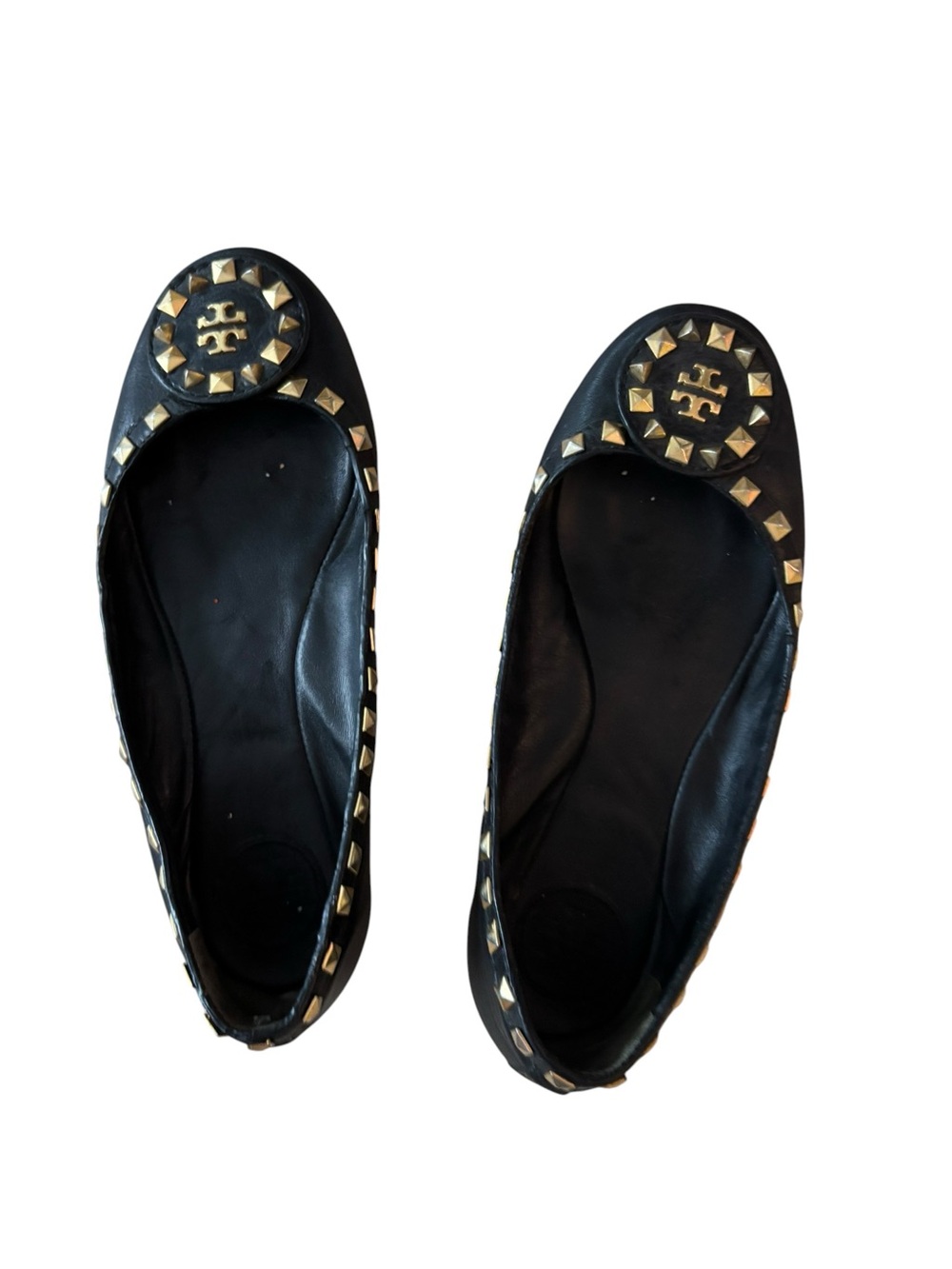 Tory Burch Black Studded Ballet Flats 🖤✨